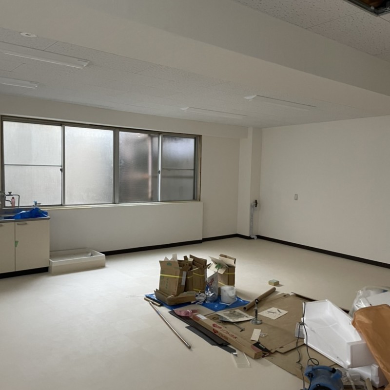 社員休憩所リフォーム